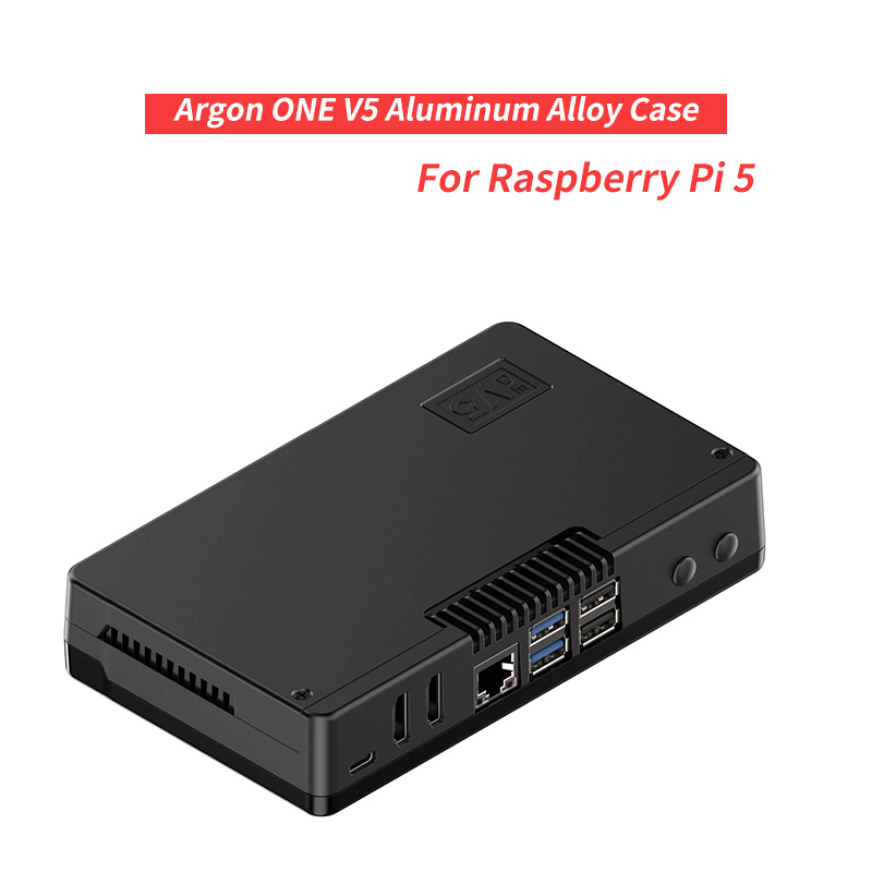 Argon One V3 M.2 Nvme Case - Argon ONE V5-behuizing Aluminium beschermende schaal