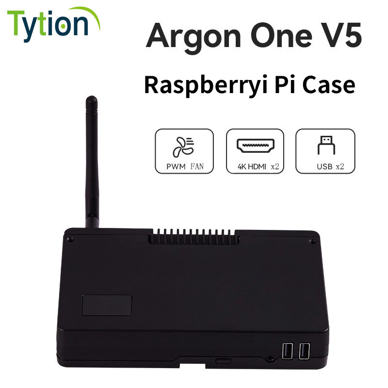 Argon One V3 M.2 Nvme Case - Argon ONE V5 M.2 behuizing voor
