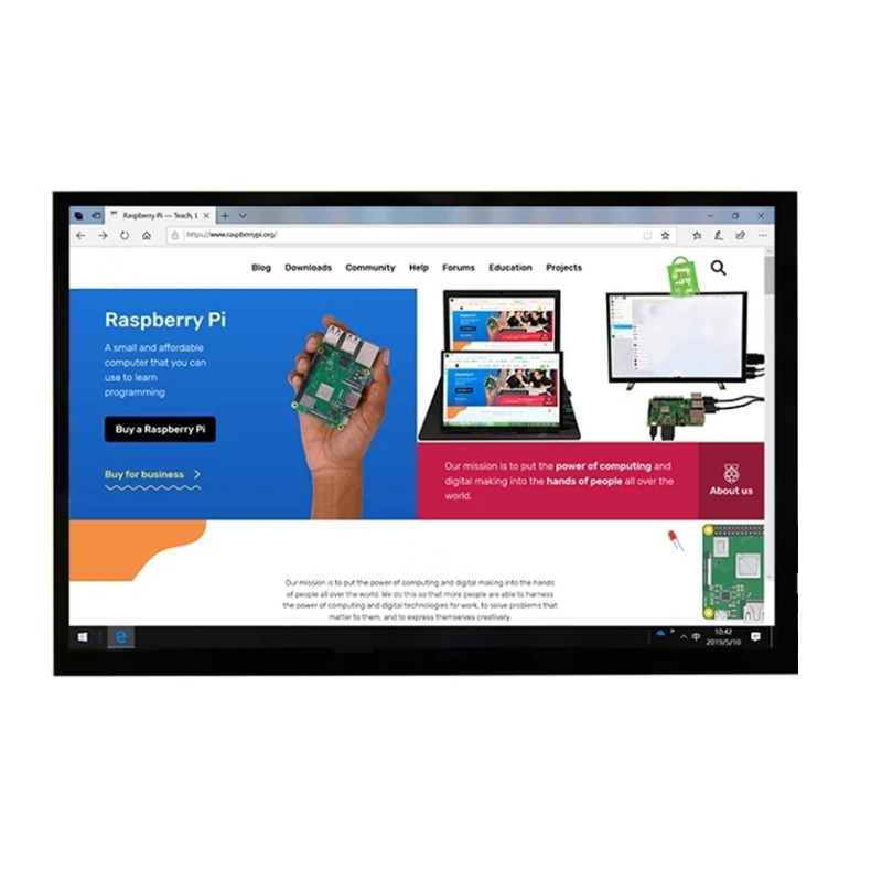 Raspberry Pi 10.1 Inch Capacitive Touch Screen Ips - Nieuwe 10.1 Inch 1280X800 Ips Lcd