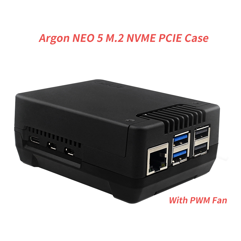Argon NEO 5 M.2 NVME PCIE-behu - Argon One V3 M.2 Nvme Case recensie en prijs