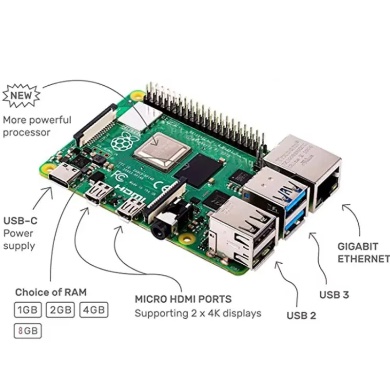 2026 Heet! Lorida Raspberry Pi - Raspberry Pi 4 8Gb Ram Kit recensie en prijs
