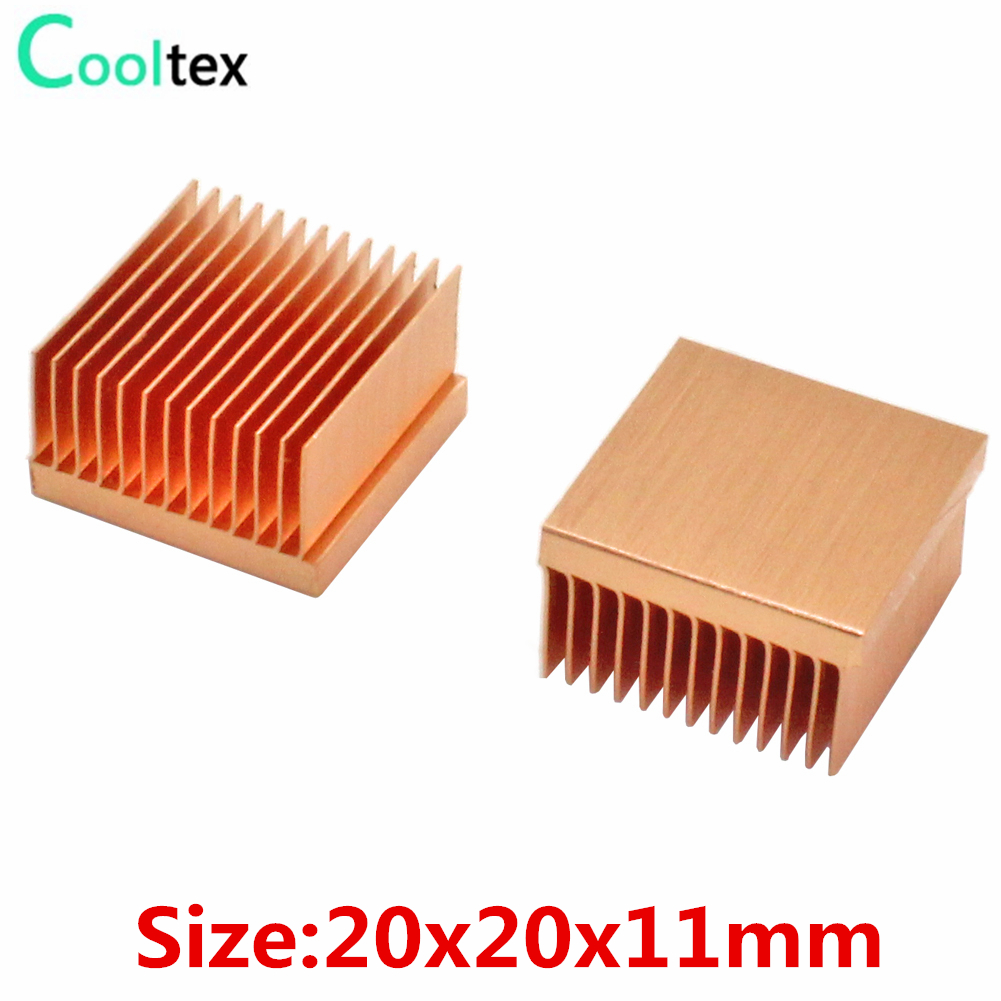2pcs Zuiver Koper Heatsink 20x - Raspberry Pi Water Cooling Kit recensie en prijs