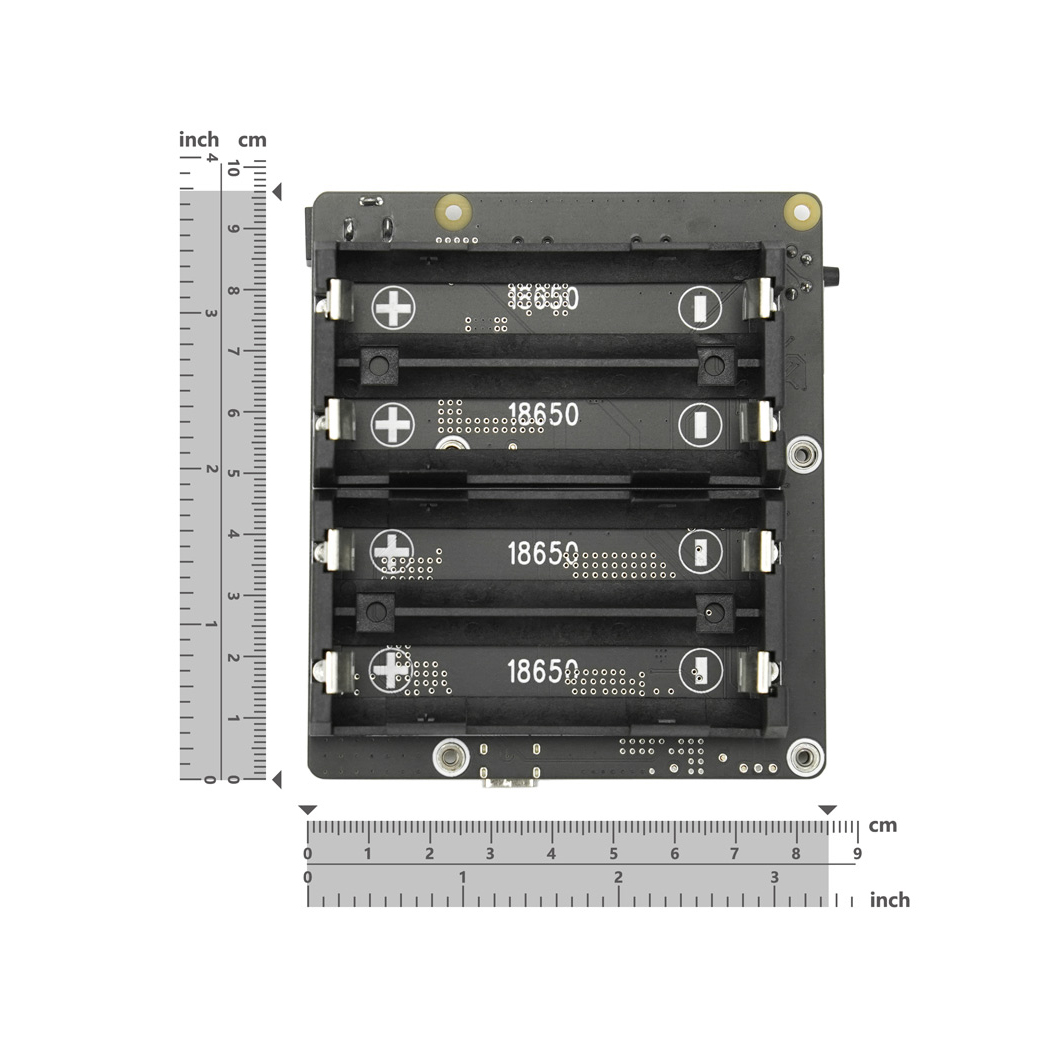 18650 Batterij Ups Hat Ononder - Raspberry Pi Uninterrupted Power Supply Ups 18650 recensie en prijs