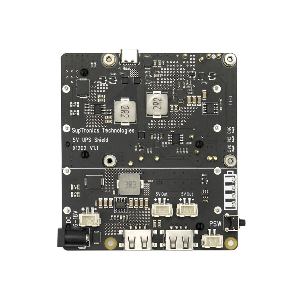 18650 Batterij Ups Hat Ononder - Raspberry Pi Uninterrupted Power Supply Ups 18650 recensie en prijs