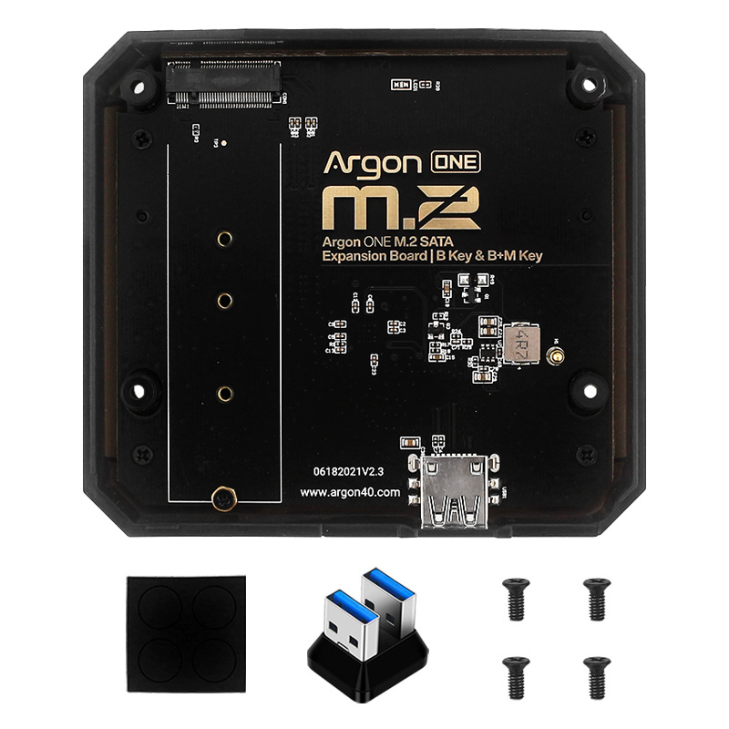 Argon Een M.2 Raspberry Pi 4 U - Argon One V3 M.2 Nvme Case recensie en prijs