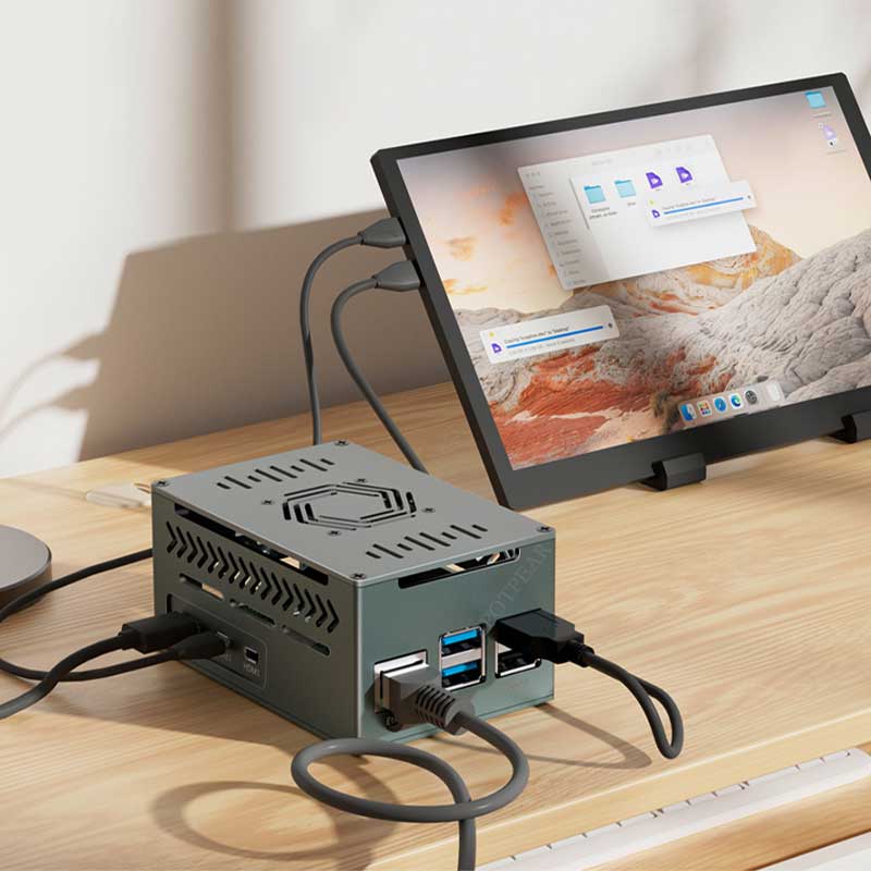 Raspberry Pi 5 aluminium metal - Argon One V3 M.2 Nvme Case recensie en prijs