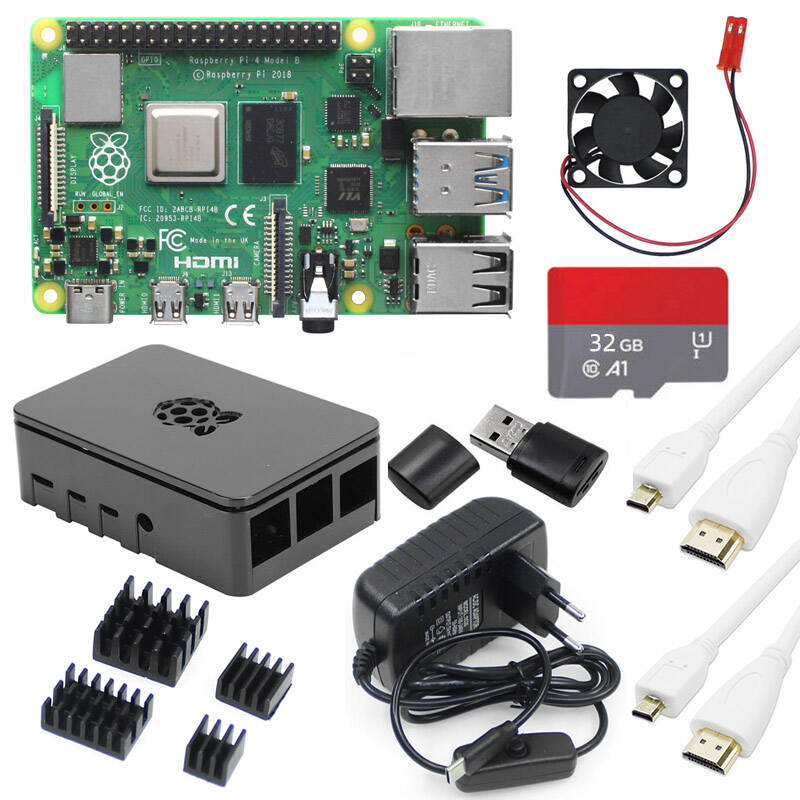 Raspberry Pi 4B 8GB Basisset m - Raspberry Pi 4 8Gb Ram Kit recensie en prijs