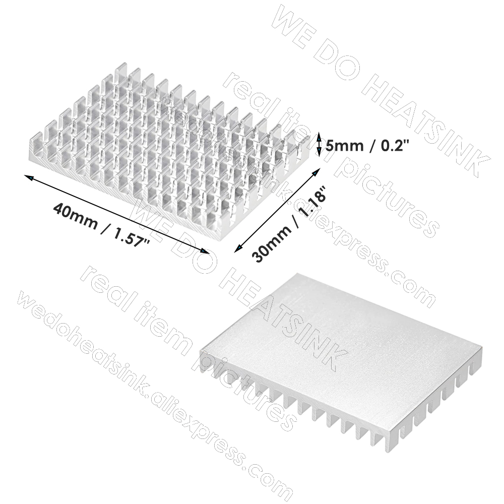 WIJ DOEN HEATSINK 30*40*5mm Zo - Raspberry Pi Water Cooling Kit recensie en prijs