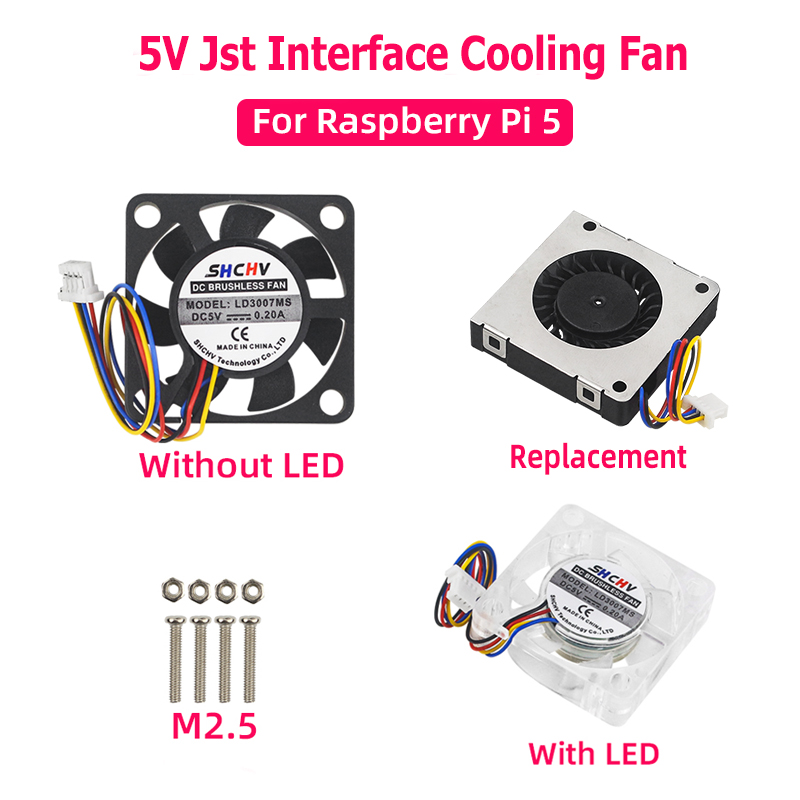 5V Koelventilator JST Interfac - Raspberry Pi Water Cooling Kit recensie en prijs