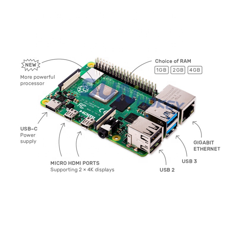 Officieel Origineel Ontwikkelb - Raspberry Pi 4 8Gb Ram Kit recensie en prijs